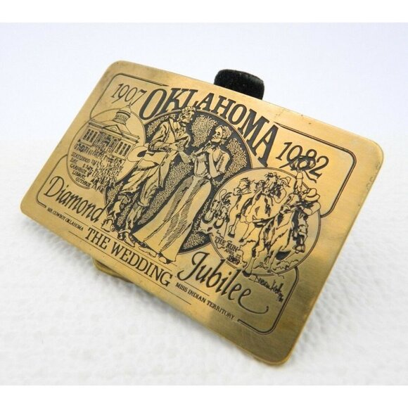 The Leather Shoppe OK Oklahoma Diamond Jubilee - Picture 1 of 4